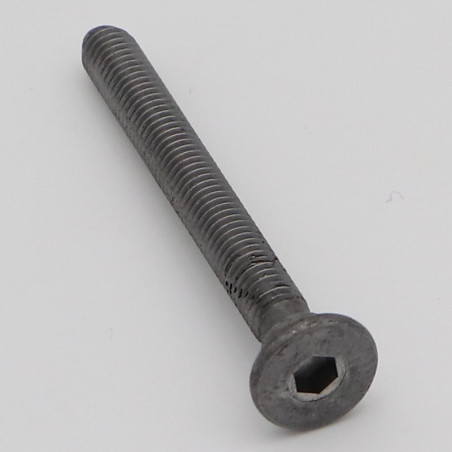 1 x Machine Screw Large Pan Head Slotted M6X35 With Serration Steel