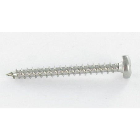 1 x Chipboard Screw Round Head 3.5X15 T15 Zinc Plated