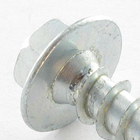 1 x Chipboard Screw Tekor Hexagonal Head Flange 8X50 Zinc Plated cut Type 17 Drilling Point