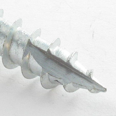 1 x Chipboard Screw Tekor Hexagonal Head Flange 8X50 Zinc Plated cut Type 17 Drilling Point