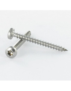 Savis Chipsboard Screw Round Head 5X20 T25 Zinc Plated