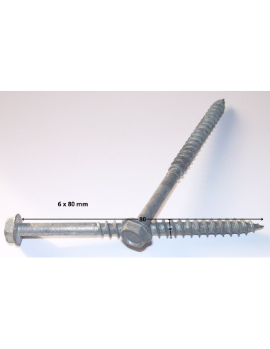 1 x Savis Chipsboard Screw Hexagonal Head...