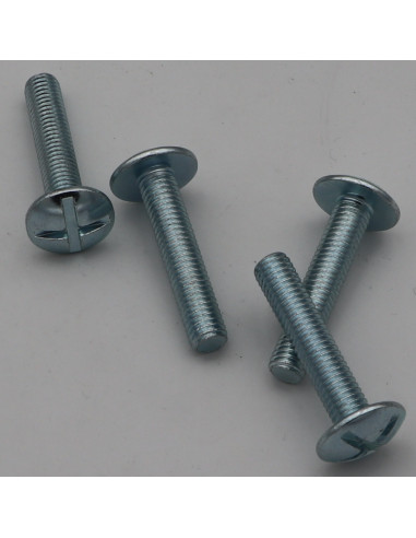 1 x Small Bag 4 Machine Screw Mushroom M8X40...