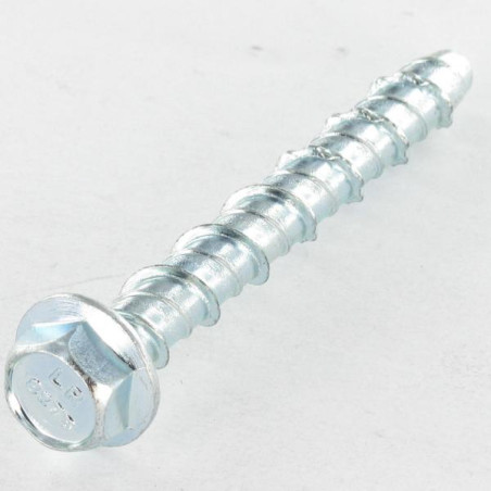 1 x Screw For Concrete Hexagonal Head Flange 14X130 For drilling 12X130 Zinc Plated