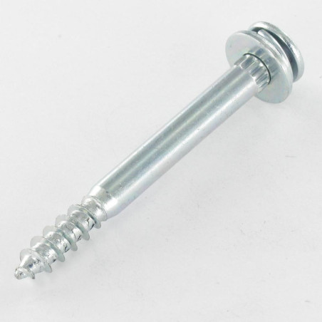 1 x Savis Chipsboard Screw Mushroom 7X70 Thread Length: 30 T30 Washer GRO+PL Zinc Plated Cr3 96 Hbs Without Red Rust