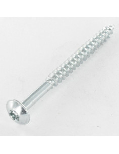 Chipboard Screw Mushroom 6X90 Thread Length: 50 T30 Zinc...