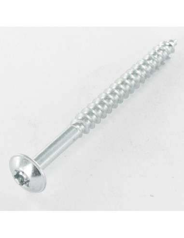 1 x Chipboard Screw Mushroom 6X90 Thread...