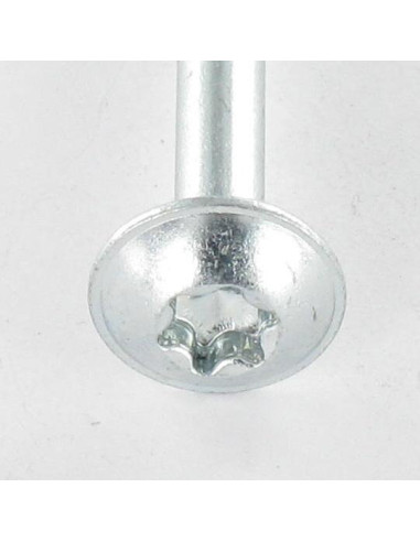 1 x Savis Chipsboard Screw Mushroom 6X90 Thread...