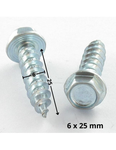 1 x Savis Chipsboard Screw Hexagonal Head...
