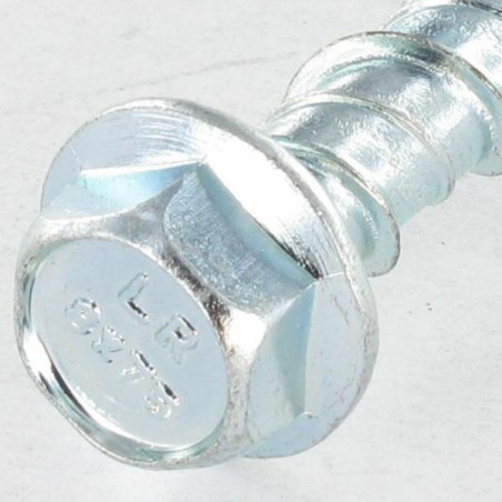 1 x Screw For Concrete Hexagonal Head Flange 18X150 Pre drilling of 16X150 Zinc Plated