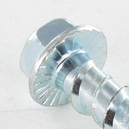 1 x Screw For Concrete Hexagonal Head Flange 10X75 diameter pre-drilling 8X75 Zinc Plated