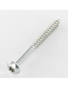Chipboard Screw Mushroom 7X100 Thread Length: 60 T30 Zinc... 2