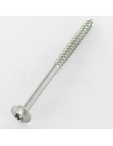 1 x Savis Chipsboard Screw Mushroom 7X90 Thread...