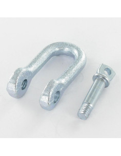 Snackle Right to Piton to Eye Zinc Plated 12 2