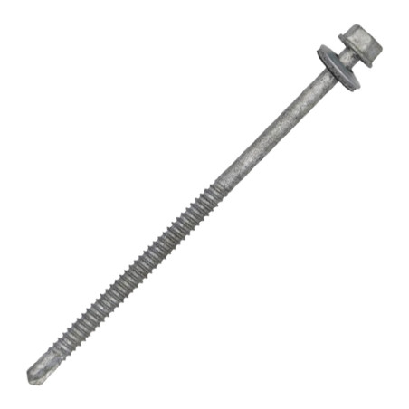 1 x Self Drilling Hexagonal Head Smooth 6.3X125 Hot Dip Galvanized