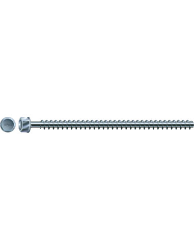 1 x Threaded Rod Hexagonal Head 16X1000 Zinc...