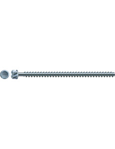 Threaded Rod Hexagonal Head 16X1800 Zinc Plated