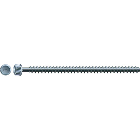 1 x Threaded Rod Hexagonal Head 16X1800 Zinc Plated