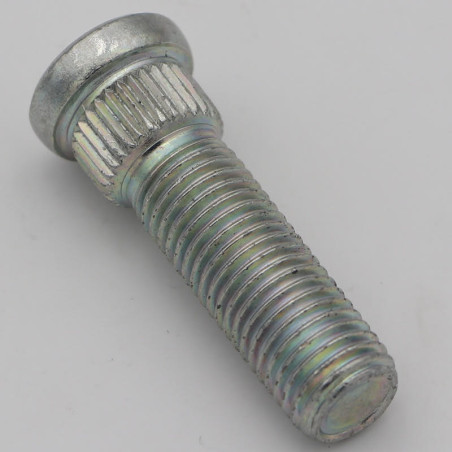 1 x Screw Of WHEEL Zinc Plated M12X45 Thread Length: 28.5 Pitch 125
