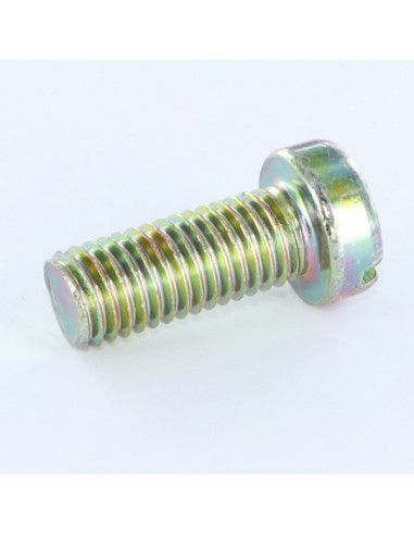 1 x Machine Screw Pan Head Slotted M4X25 Yellow...
