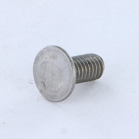 1 x Machine Screw Pan Head Not Slotted M4X8 Head Smooth 8 Thickness 1 Steel