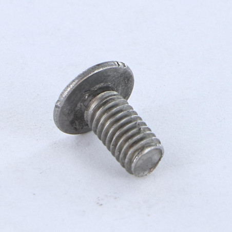 1 x Machine Screw Pan Head Not Slotted M4X8 Head Smooth 8 Thickness 1 Steel