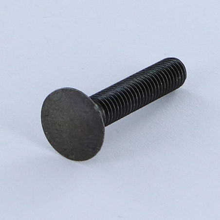 1 x Machine Screw Countersunk Head Not Slotted M5X27 Black Zinc Plated Head Diameter: 11