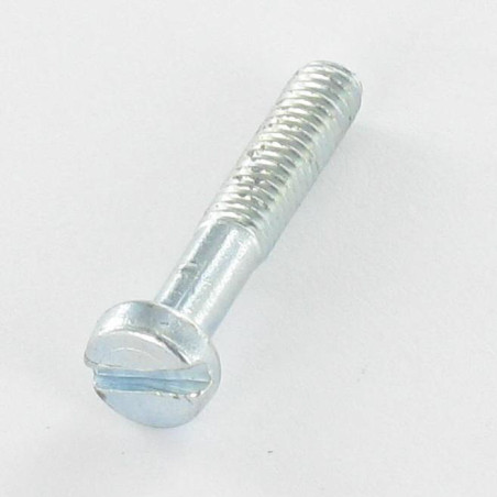 1 x Machine Screw Pan Head Slotted M4X22 Thread Length: 14 Zinc Plated