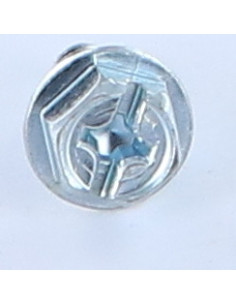 Machine Screw Hexagonal Head Slotted Phillips 3 M6X12... 2