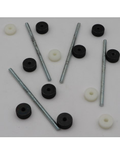 KIT Thread M6X130 Zinc Plated With Nut