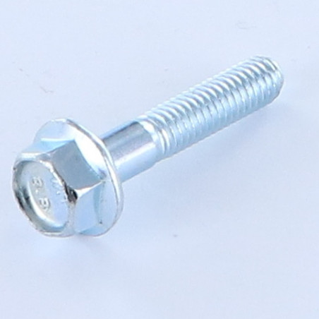 1 x Machine Screw Hexagonal Head M6X30 Thread Length: 18 Partial Thread Flange With Serration Class 8.8 Zinc Plated