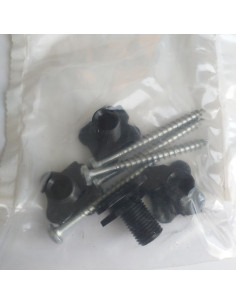 Small Bag Of 4 Screw Pan Head 5X60 With 4 Nut Nylon 2