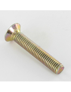 Machine Screw Pan Countersunk Head Pozi M6X35 Yellow Zinc 2