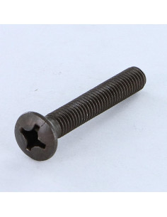 Machine Screw Pan Countersunk Head Pozi M6X40 Black Zinc...