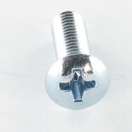 1 x Machine Screw Pan Countersunk Head Phillips M5X25 Zinc Plated