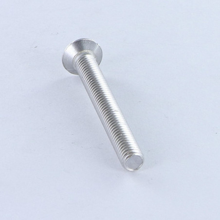 1 x Machine Screw Pan Countersunk Head Pozi M6X50 Aluminium
