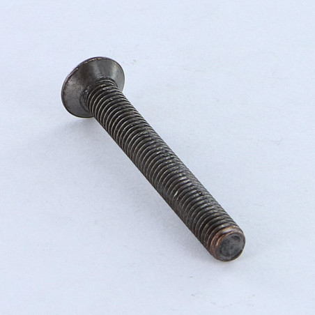 1 x Machine Screw Pan Countersunk Head Pozi M5X40 Steel BRONZE