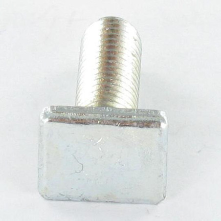 1 x Machine Screw Rectangular Head M6X20 9.5X12X2 Zinc Plated