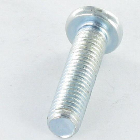 1 x Machine Screw Cylindrical Button Head M6X30 Square Phillips QP2 Zinc Plated