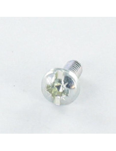 Machine Screw wide domed head Pozi And Slotted M4X30 Steel 2
