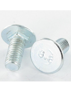 Machine Screw flat COL.CARRE M8X18 Class 8.8 Zinc Plated