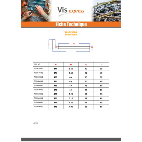 1 x Hooks For Machine Screw Zinc Plated 6X60