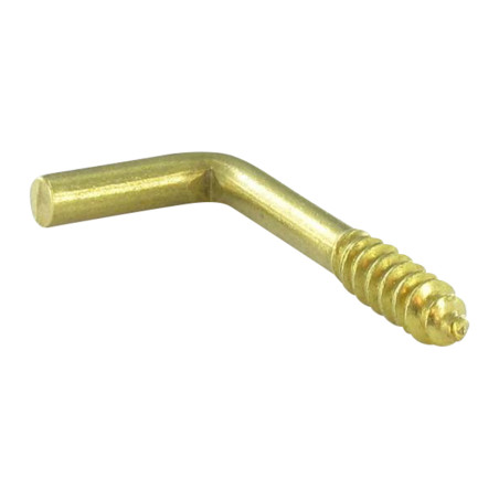 1 x Hooks to Wood Screws Brass 5X50