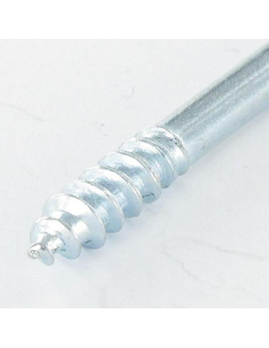 1 x Hooks to Wood Screws 6X70 Zinc Plated
