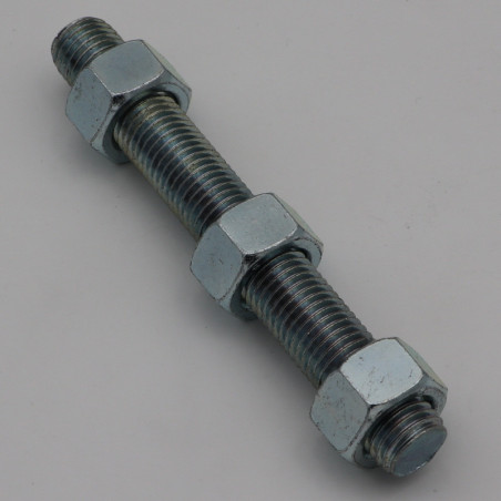 1 x KIT 1 Thread M16X120 With 3 Nut M16 Zinc Plated