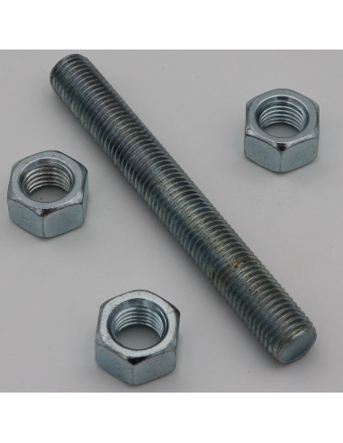 1 x KIT 1 Thread M16X120 With 3 Nut M16 Zinc...
