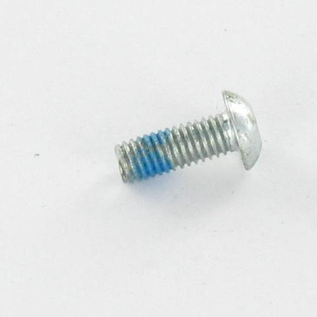 1 x Machine Screw Hex Socket Pan Head Cap M8X20 Full Thread Class 10.9 Hexagon Socket 5 Zinc Plated Patch Nylon
