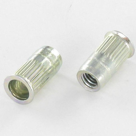1 x Blind Nut Zinc Plated M8 11X17 Head Reduced