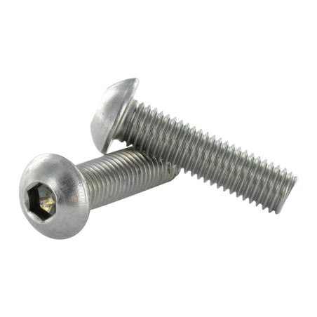 1 x Machine Screw Stainless Steel A2 Hex Socket Pan Head Cap M5X35 Full Thread Hexagon Socket 3