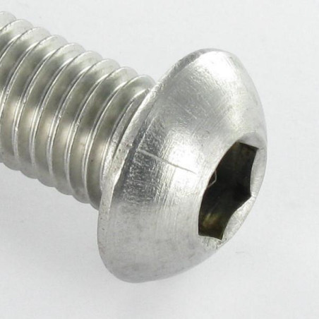 1 x Machine Screw Stainless Steel A2 Hex Socket Pan Head Cap M5X50 Full Thread Hexagon Socket 3